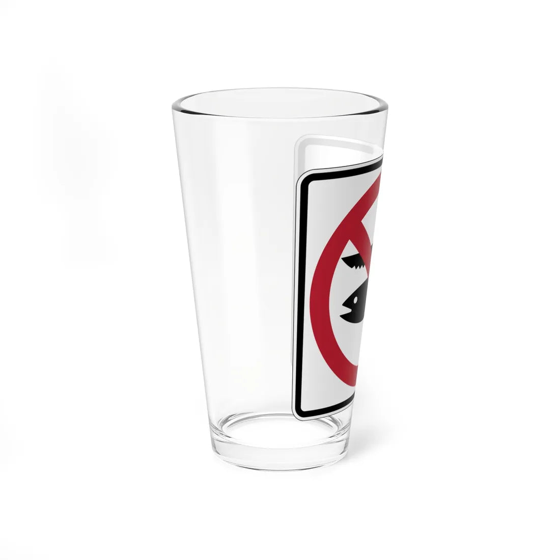 MUTCD-CA PS-093 (California) (Road Sign) Pint Glass 16oz - Go Mug Yourself