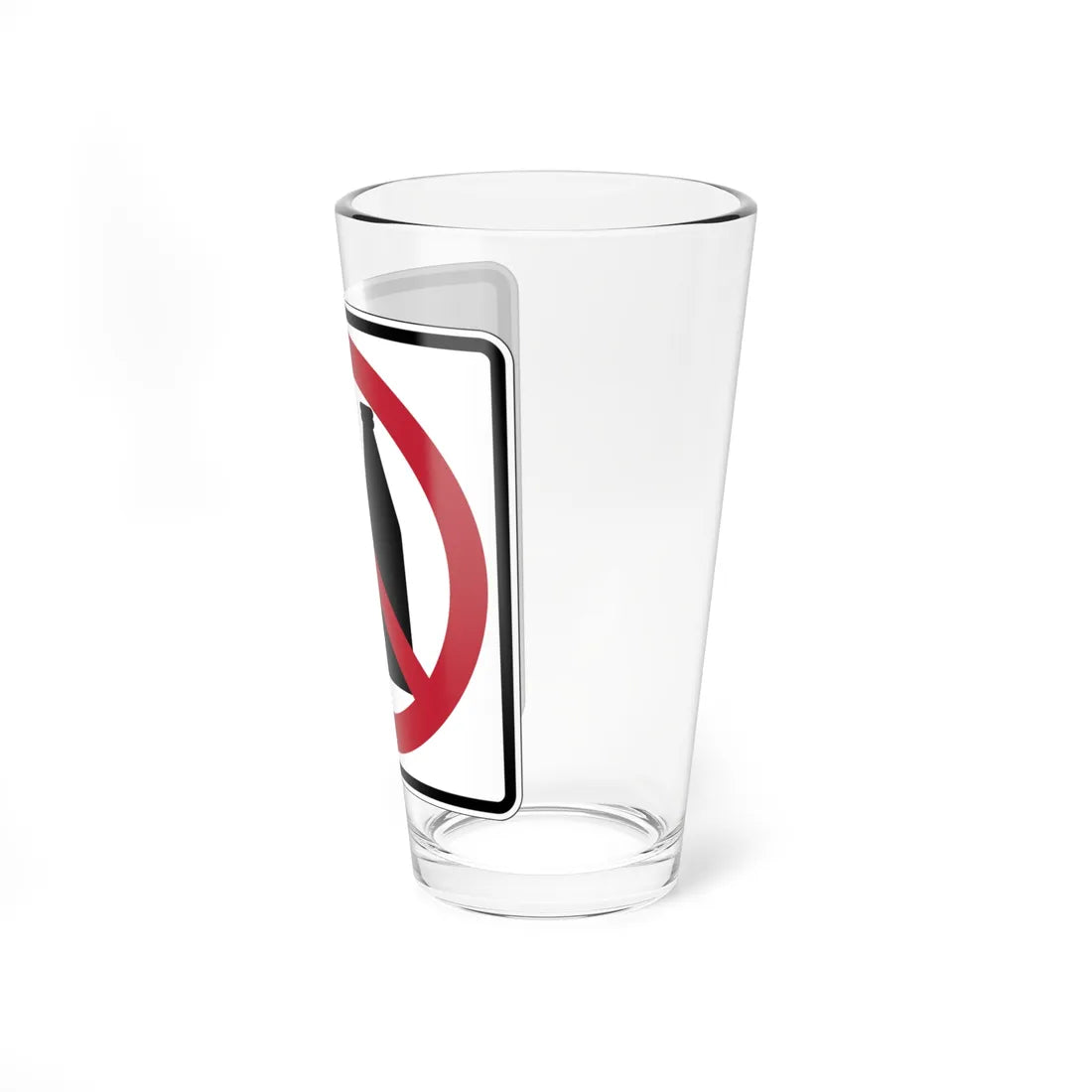 MUTCD-CA PS-101 (California) (Road Sign) Pint Glass 16oz - Go Mug Yourself