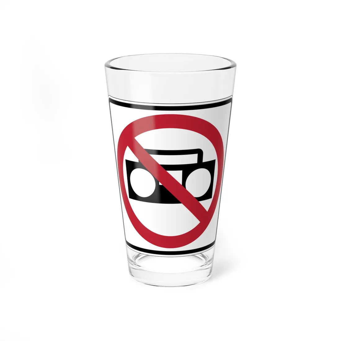 MUTCD-CA PS-103 (California) (Road Sign) Pint Glass 16oz 16oz - Go Mug Yourself