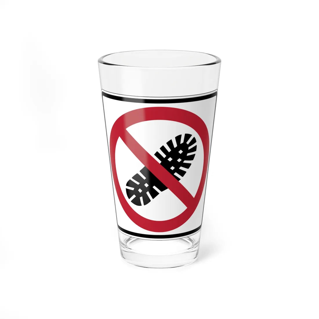 MUTCD-CA PS-123 (California) (Road Sign) Pint Glass 16oz 16oz - Go Mug Yourself
