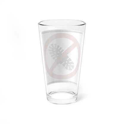 MUTCD-CA PS-123 (California) (Road Sign) Pint Glass 16oz - Go Mug Yourself