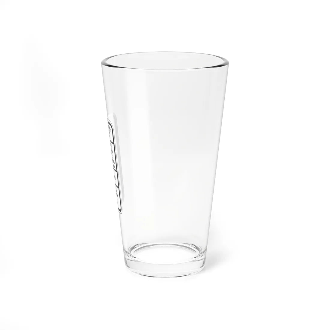 MUTCD-CA R10-3i (California) (Road Sign) Pint Glass 16oz - Go Mug Yourself