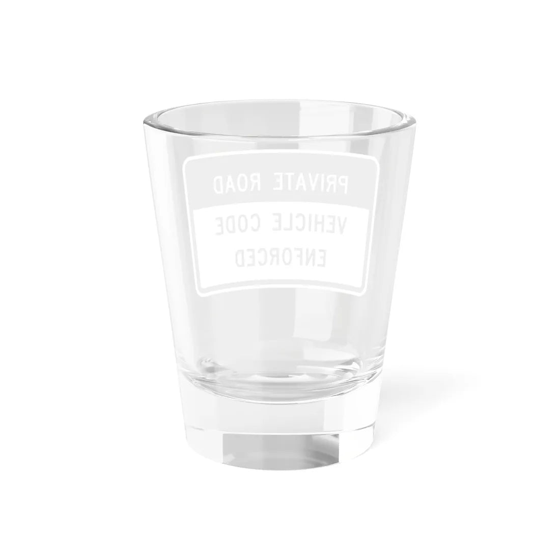 MUTCD-CA R101 (California) (Road Sign) Shot Glass 1.5oz - Go Mug Yourself