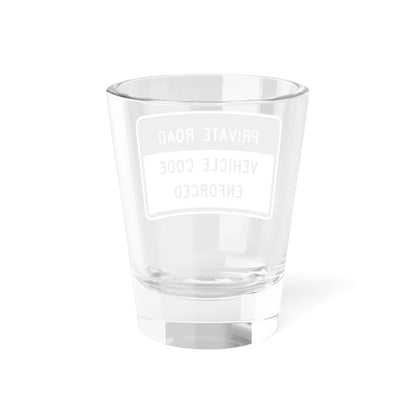 MUTCD-CA R101 (California) (Road Sign) Shot Glass 1.5oz - Go Mug Yourself