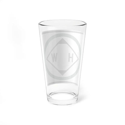 MUTCD-CA R103 (California) (Road Sign) Pint Glass 16oz - Go Mug Yourself