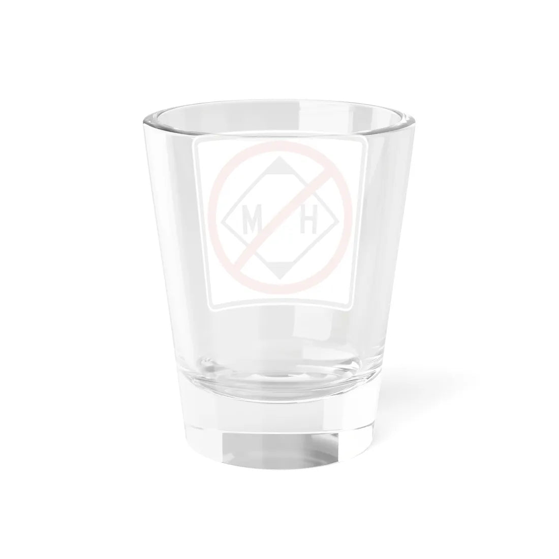 MUTCD-CA R104 (California) (Road Sign) Shot Glass 1.5oz - Go Mug Yourself