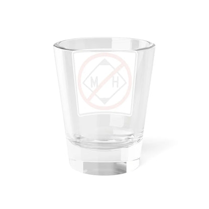 MUTCD-CA R104 (California) (Road Sign) Shot Glass 1.5oz - Go Mug Yourself