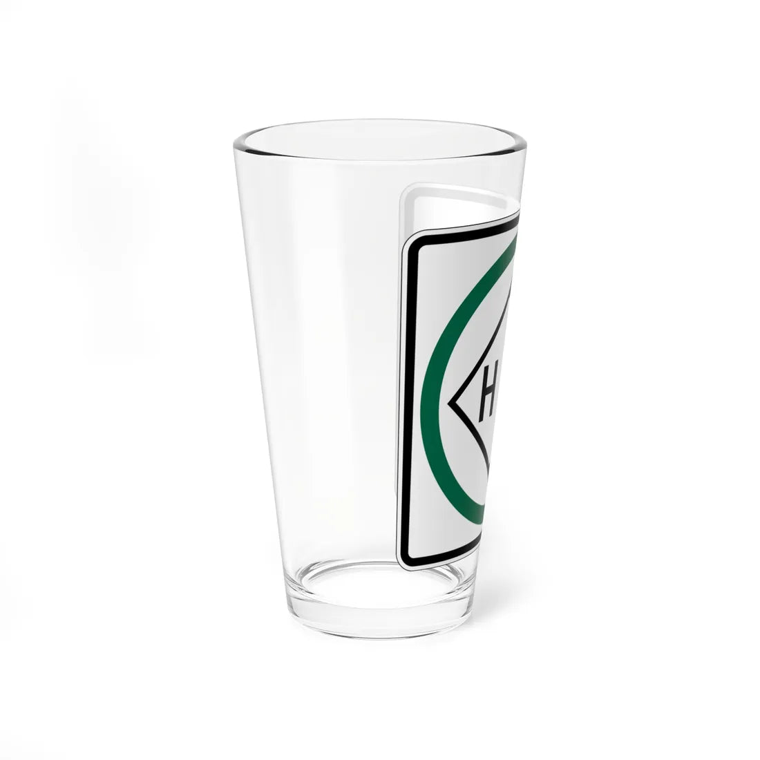 MUTCD-CA R105 (California) (Road Sign) Pint Glass 16oz - Go Mug Yourself