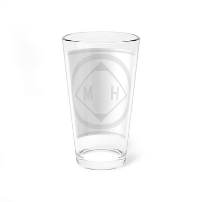MUTCD-CA R105 (California) (Road Sign) Pint Glass 16oz - Go Mug Yourself