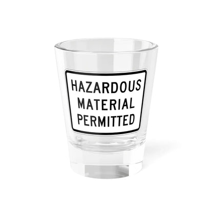 MUTCD-CA R105A (California) (Road Sign) Shot Glass 1.5oz 1.5oz - Go Mug Yourself