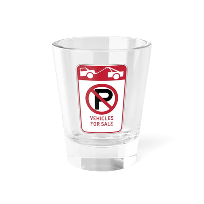 MUTCD-CA R108 (California) (Road Sign) Shot Glass 1.5oz 1.5oz - Go Mug Yourself