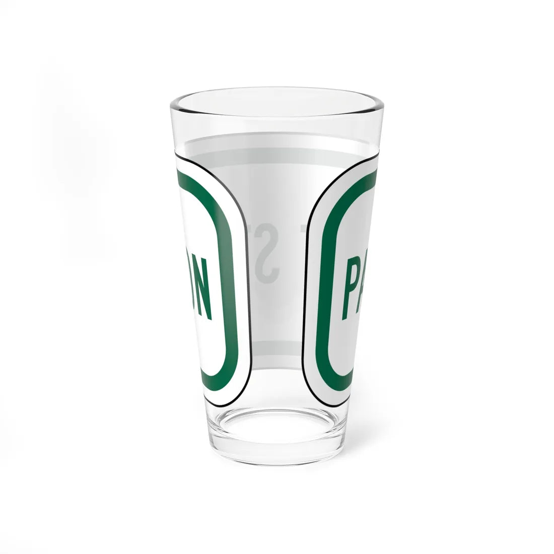 MUTCD-CA R109 (California) (Road Sign) Pint Glass 16oz - Go Mug Yourself