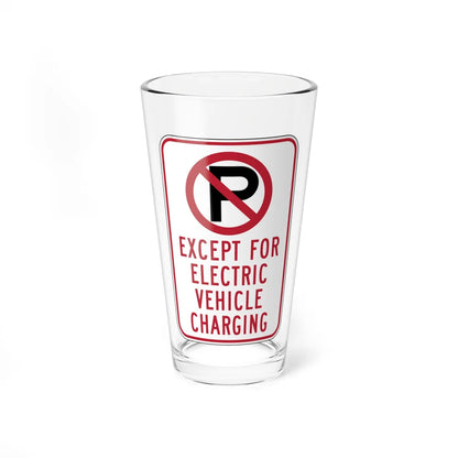 MUTCD-CA R113A (California) (Road Sign) Pint Glass 16oz - Go Mug Yourself