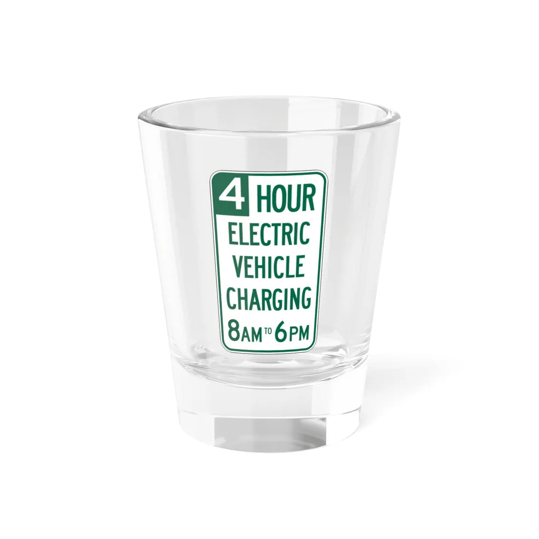 MUTCD-CA R114A (California) (Road Sign) Shot Glass 1.5oz 1.5oz - Go Mug Yourself