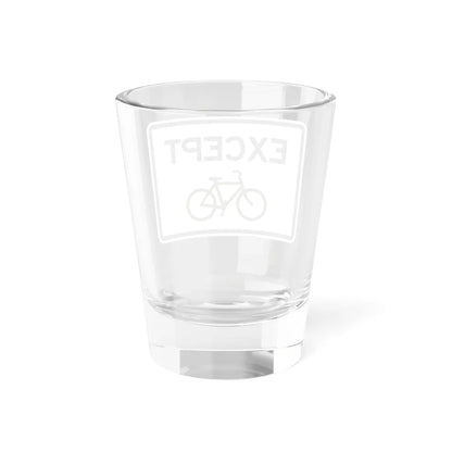MUTCD-CA R118 (California) (Road Sign) Shot Glass 1.5oz - Go Mug Yourself