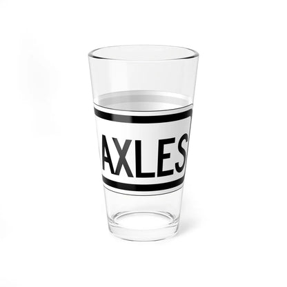 MUTCD-CA R20D-2 (California) (Road Sign) Pint Glass 16oz - Go Mug Yourself