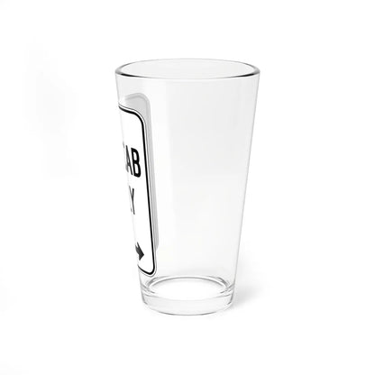 MUTCD-CA R24B (California) (Road Sign) Pint Glass 16oz - Go Mug Yourself