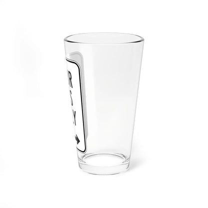 MUTCD-CA R24C (California) (Road Sign) Pint Glass 16oz - Go Mug Yourself