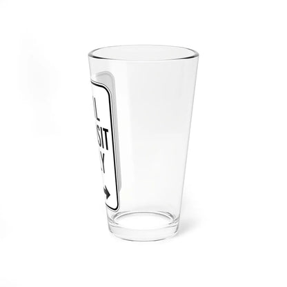 MUTCD-CA R24D (California) (Road Sign) Pint Glass 16oz - Go Mug Yourself