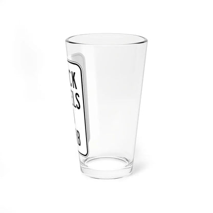 MUTCD-CA R24E (California) (Road Sign) Pint Glass 16oz - Go Mug Yourself
