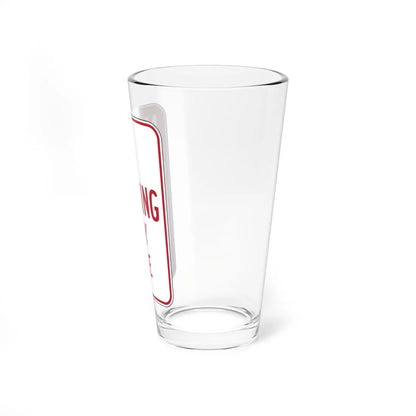 MUTCD-CA R26 (California) (Road Sign) Pint Glass 16oz - Go Mug Yourself