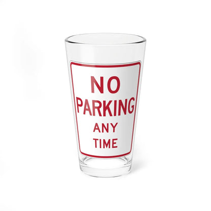 MUTCD-CA R26A-1.1 (California) (Road Sign) Pint Glass 16oz - Go Mug Yourself