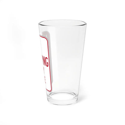 MUTCD-CA R26S (California) (Road Sign) Pint Glass 16oz - Go Mug Yourself