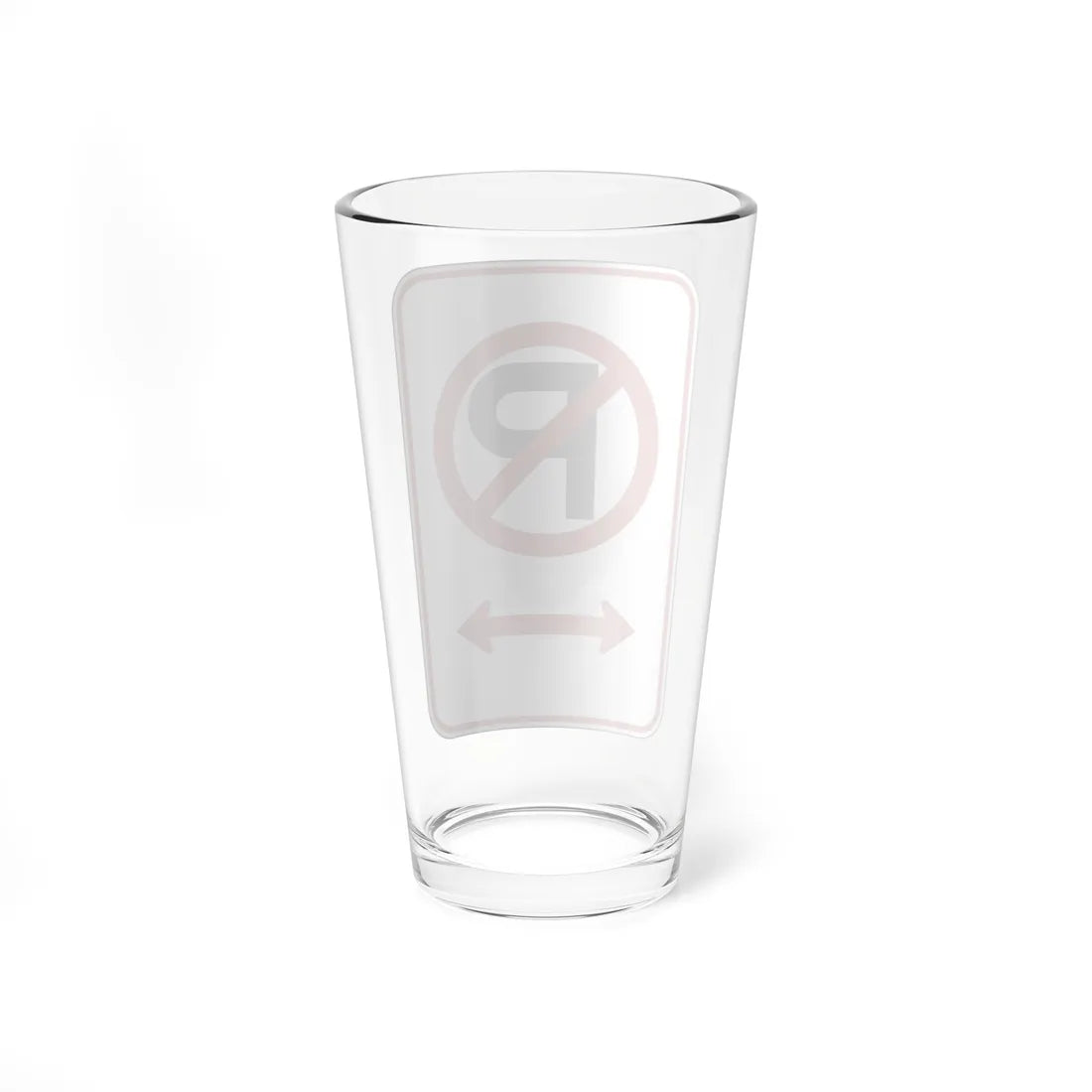 MUTCD-CA R30E (California) (Road Sign) Pint Glass 16oz - Go Mug Yourself
