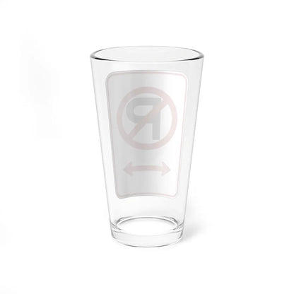 MUTCD-CA R30E (California) (Road Sign) Pint Glass 16oz - Go Mug Yourself