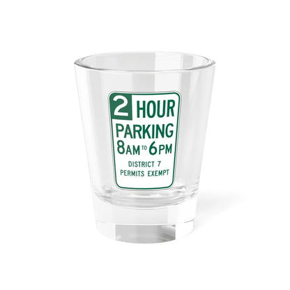 MUTCD-CA R32C (California) (Road Sign) Shot Glass 1.5oz 1.5oz - Go Mug Yourself