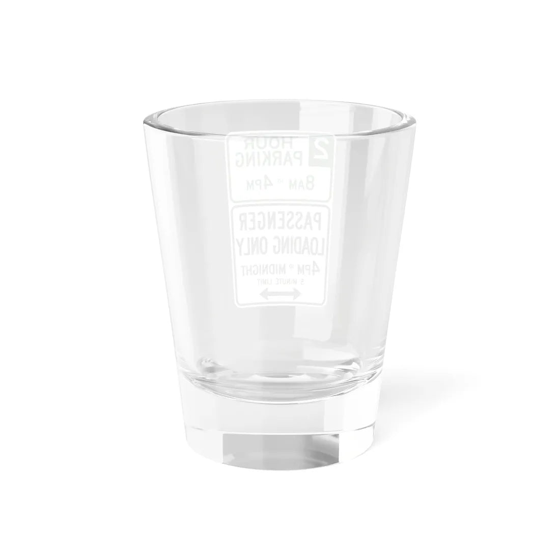 MUTCD-CA R32E (California) (Road Sign) Shot Glass 1.5oz - Go Mug Yourself