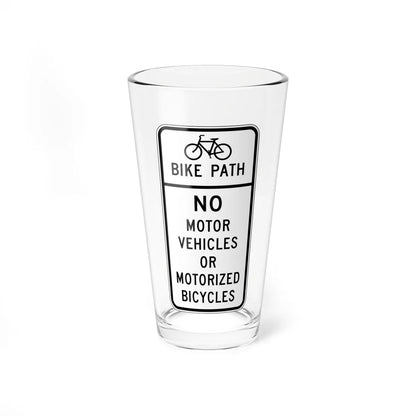 MUTCD-CA R44A (California) (Road Sign) Pint Glass 16oz 16oz - Go Mug Yourself