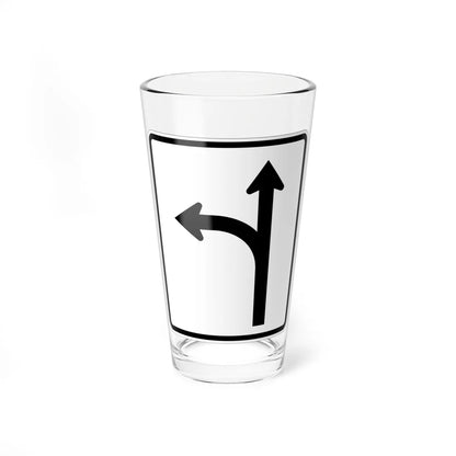 MUTCD-CA R60ALt (California) (Road Sign) Pint Glass 16oz 16oz - Go Mug Yourself