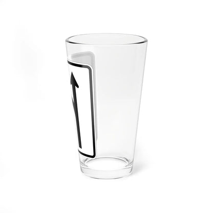 MUTCD-CA R60ALt (California) (Road Sign) Pint Glass 16oz - Go Mug Yourself