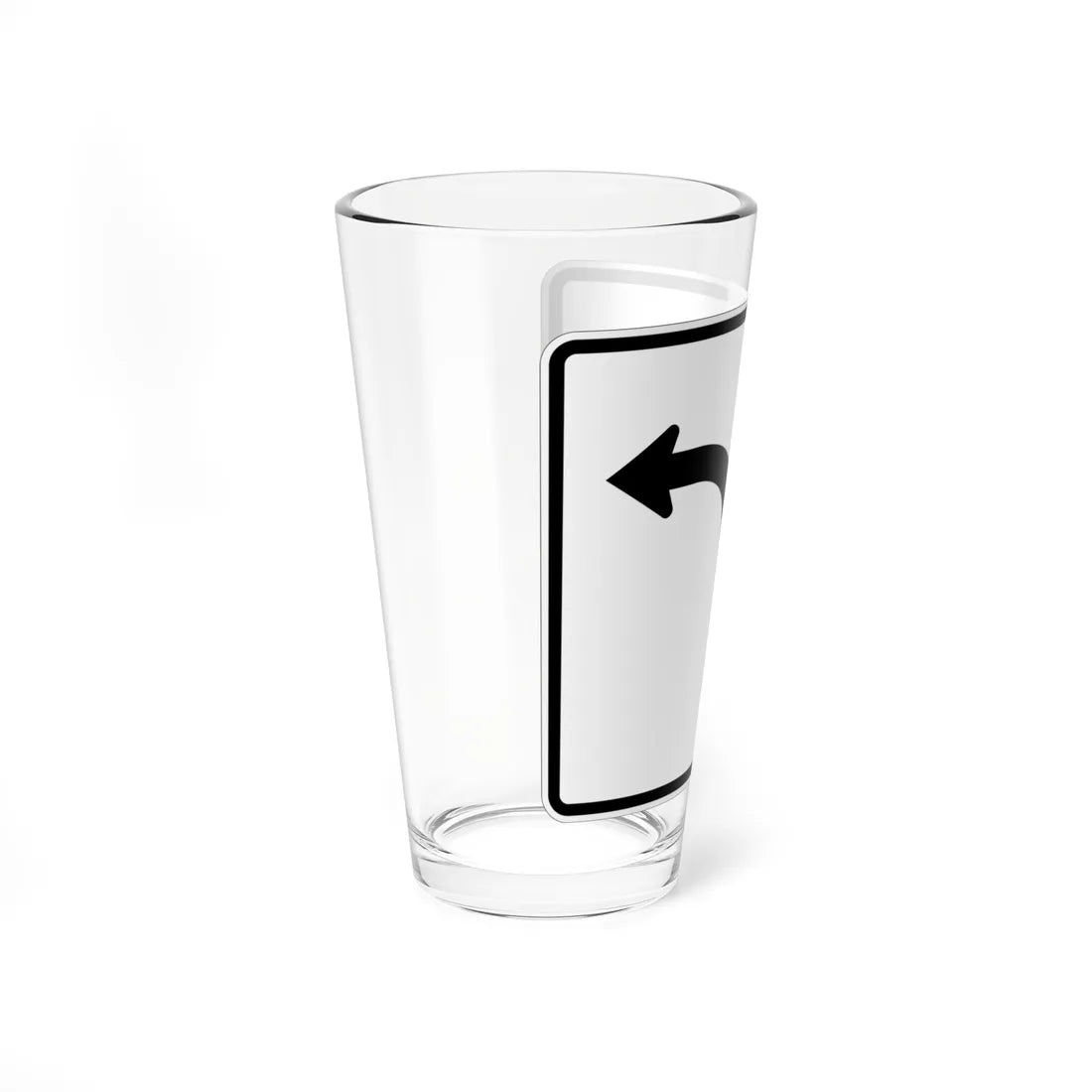 MUTCD-CA R60B-1 (California) (Road Sign) Pint Glass 16oz - Go Mug Yourself