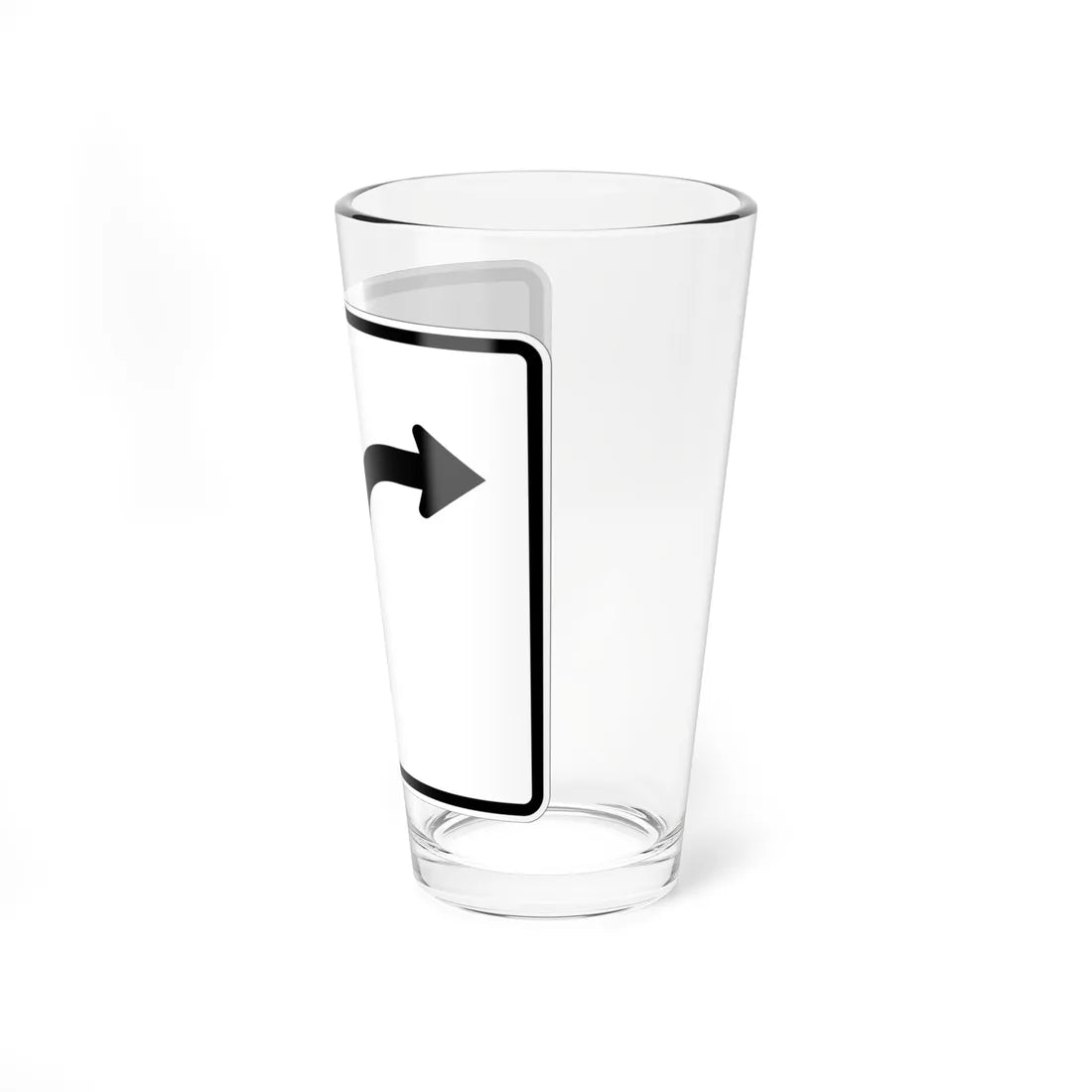 MUTCD-CA R60B-1 (California) (Road Sign) Pint Glass 16oz - Go Mug Yourself
