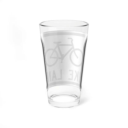 MUTCD-CA R81-1 (California) (Road Sign) Pint Glass 16oz - Go Mug Yourself