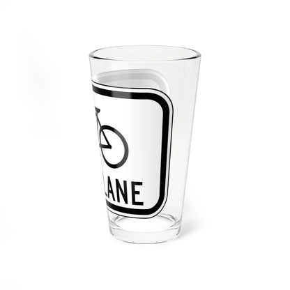 MUTCD-CA R81-1 (California) (Road Sign) Pint Glass 16oz - Go Mug Yourself