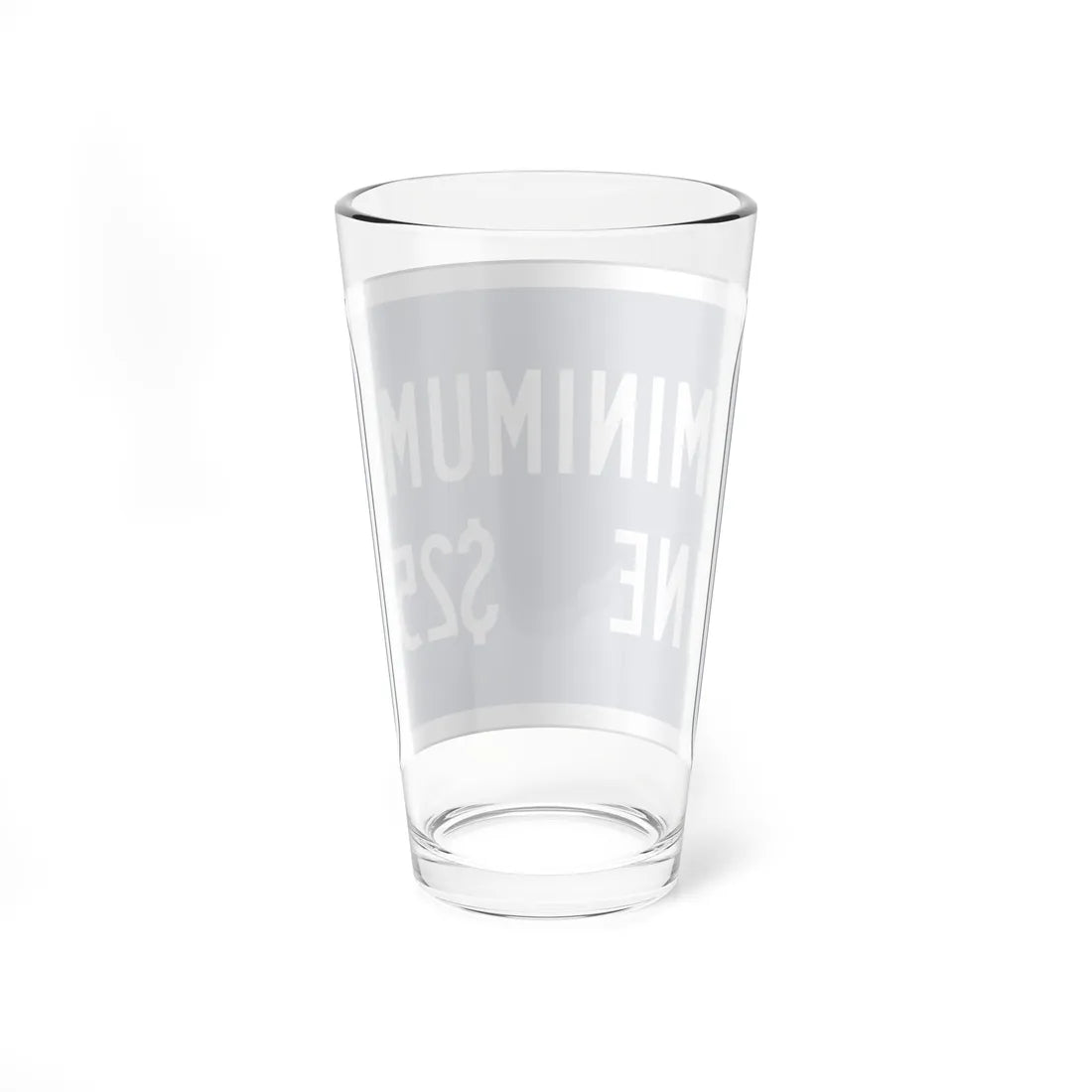 MUTCD-CA R99B (California) (Road Sign) Pint Glass 16oz - Go Mug Yourself