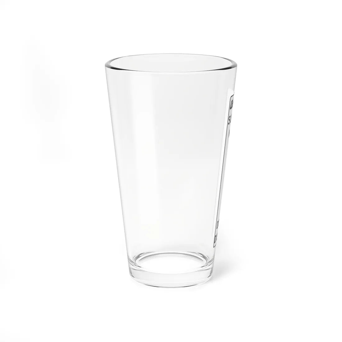 MUTCD-CA S2 (California) (Road Sign) Pint Glass 16oz - Go Mug Yourself