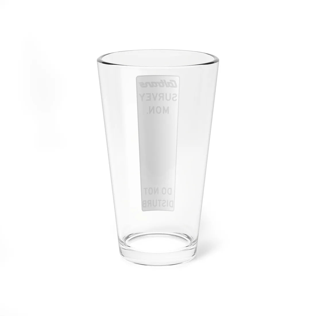 MUTCD-CA S2 (California) (Road Sign) Pint Glass 16oz - Go Mug Yourself