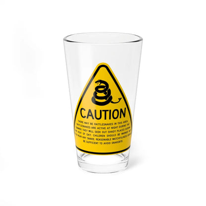 MUTCD-CA S26 (California) (Road Sign) Pint Glass 16oz - Go Mug Yourself