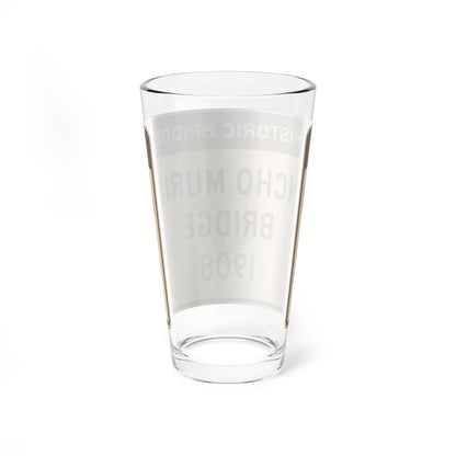 MUTCD-CA S29-1 (California) (Road Sign) Pint Glass 16oz - Go Mug Yourself