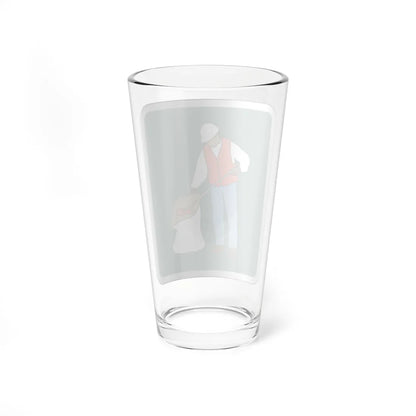 MUTCD-CA S32-1 (California) (Road Sign) Pint Glass 16oz - Go Mug Yourself