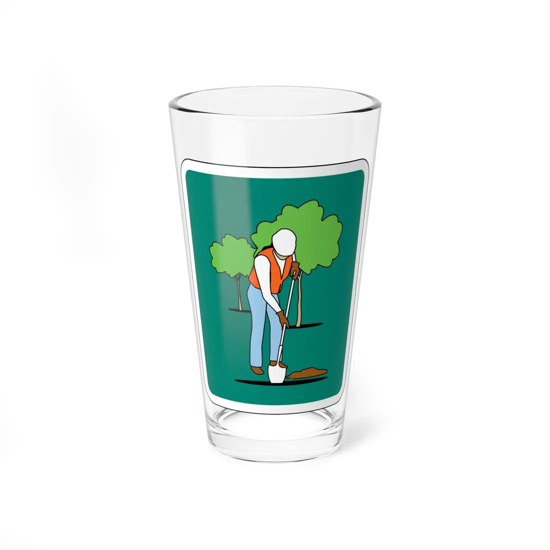 MUTCD-CA S32-3 (California) (Road Sign) Pint Glass 16oz 16oz - Go Mug Yourself