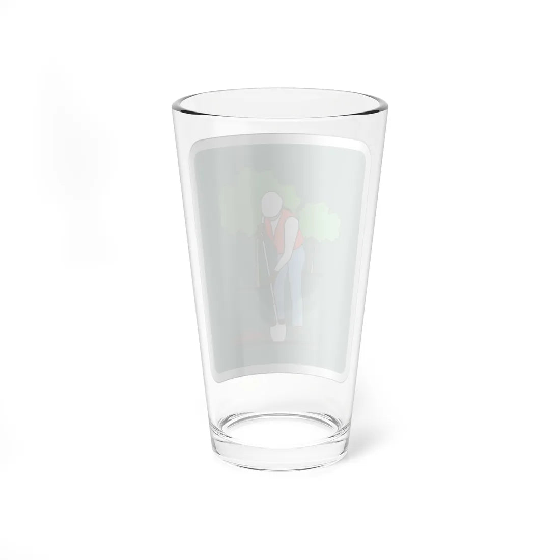 MUTCD-CA S32-3 (California) (Road Sign) Pint Glass 16oz - Go Mug Yourself