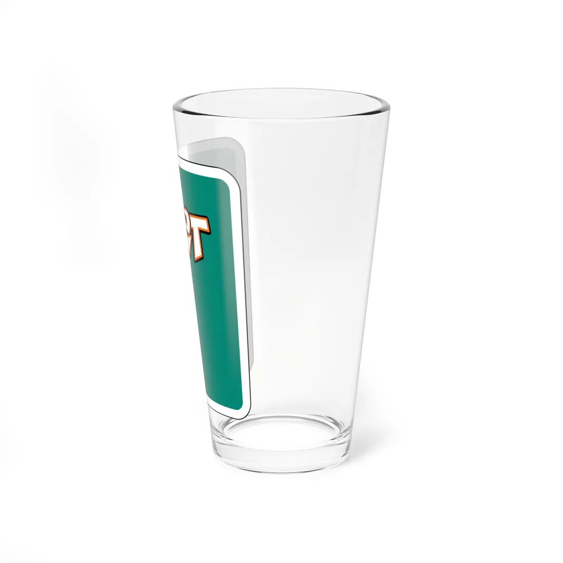 MUTCD-CA S32-4 (California) (Road Sign) Pint Glass 16oz - Go Mug Yourself