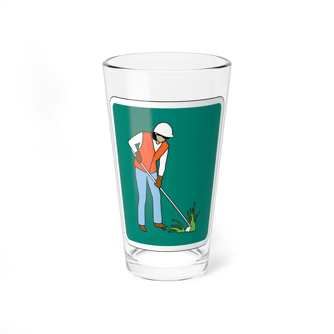 MUTCD-CA S32-5 (California) (Road Sign) Pint Glass 16oz 16oz - Go Mug Yourself