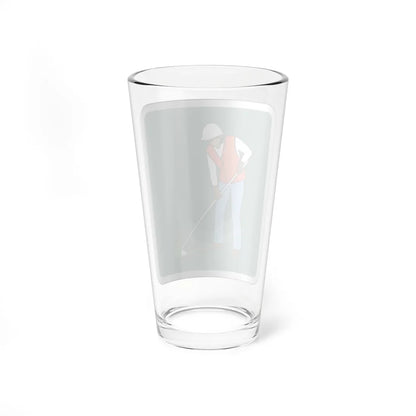 MUTCD-CA S32-5 (California) (Road Sign) Pint Glass 16oz - Go Mug Yourself