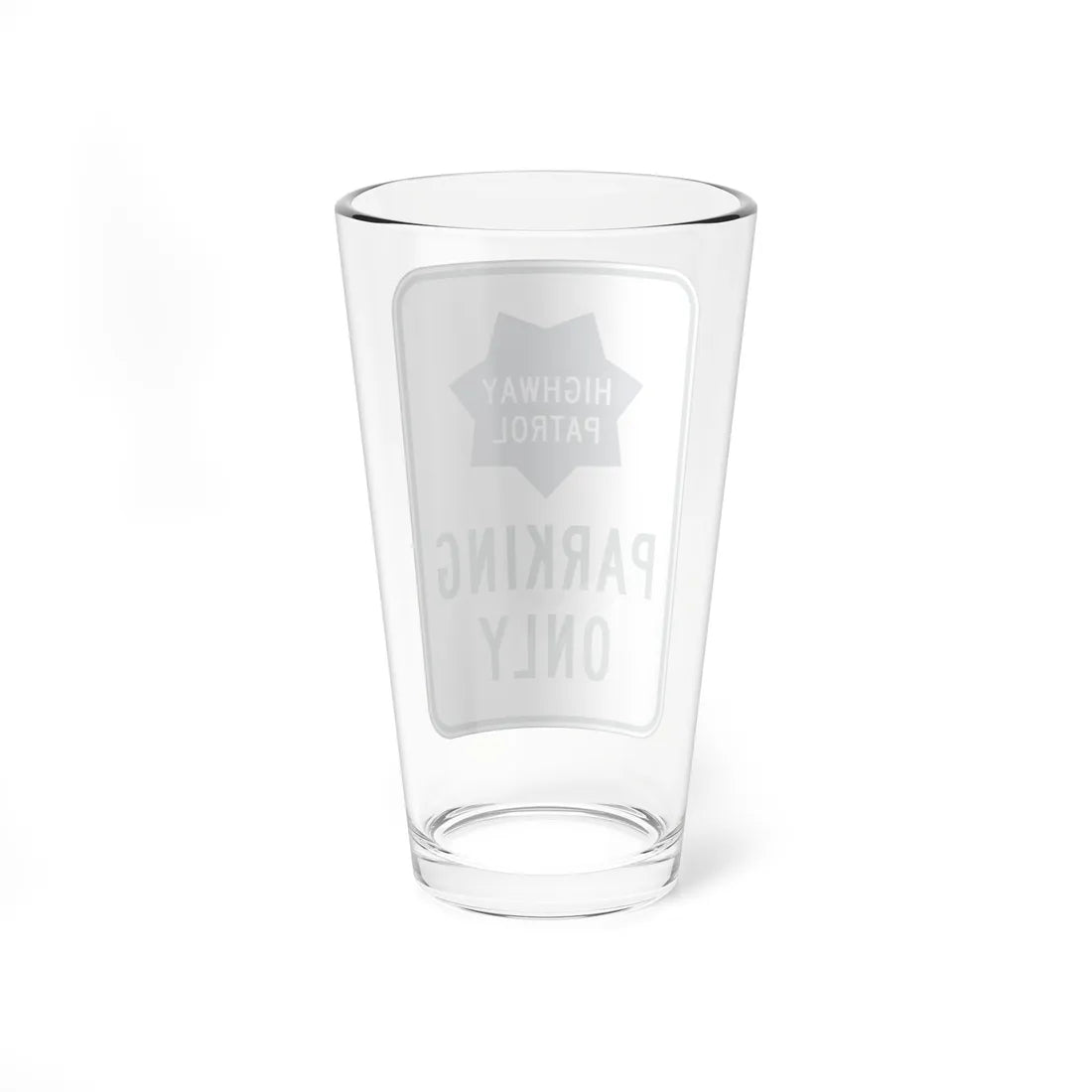 MUTCD-CA S34 (California) (Road Sign) Pint Glass 16oz - Go Mug Yourself